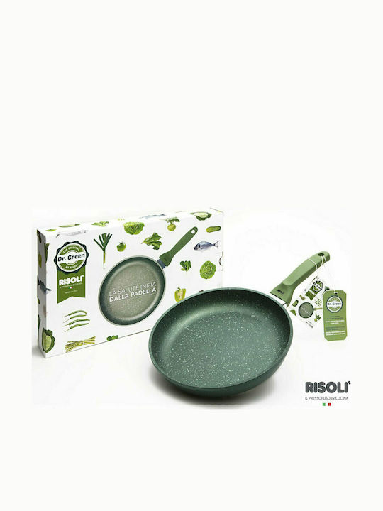 Risoli Dr.Green Pan made of Cast Aluminum with Non-Stick Coating 32cm
