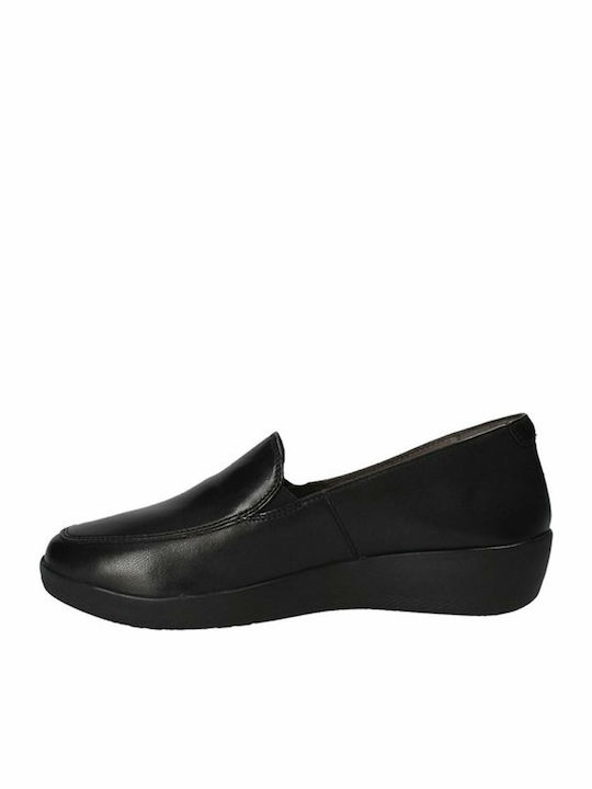 Paseo IV 1 Leather Women's Loafers in Black Color