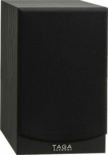 Taga Harmony TAV-S Ζεύγος Ηχείων Hi-Fi Βιβλιοθήκης 50W 2 Δρόμων Π16.5xΒ14.5xΥ26.5εκ. Μαύρο