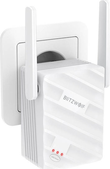 BlitzWolf BW-NET3 WiFi удължител Двулентов (2.4 и 5GHz) 1200Mbps