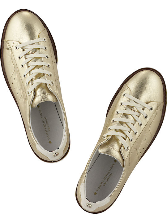 Metallic Hybrid Women's Sneakers Gold