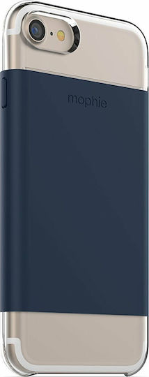Mophie Base Navy Wrap Back Cover Silicon Albastru (iPhone SE 2022/2020/8/7)