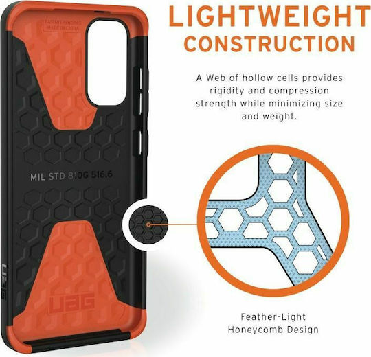 UAG Civilian Back Cover Πλαστικό Μαύρο (Galaxy S21+ 5G)