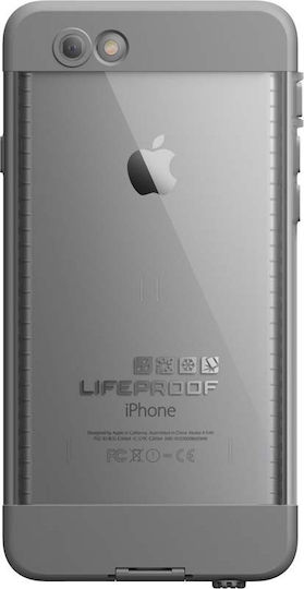 LifeProof Nuud Αδιάβροχη Back Cover Πλαστικό 2mm Αδιάβροχο Λευκό (iPhone 6/6s)