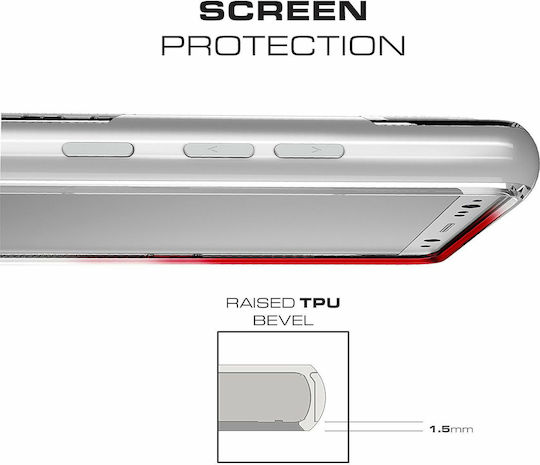 Ghostek Cloak 3 Slim Back Cover Silicone Silver (Galaxy Note 8)