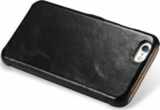 iCarer Vintage Folio Book Δερματίνης Μαύρο (iPhone 6 Plus / 6s Plus)