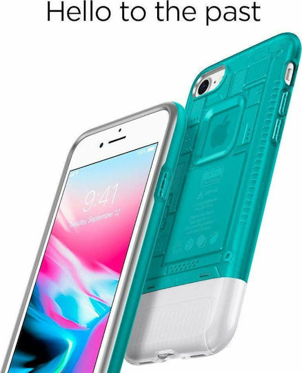 Spigen Classic C1 Back Cover Πλαστικό Μπλε (iPhone 8/7)
