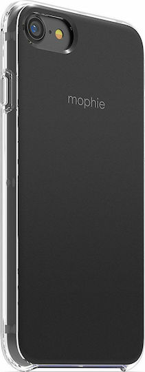 Mophie Umschlag Rückseite Silikon Schwarz (iPhone SE 2022/2020/8/7)