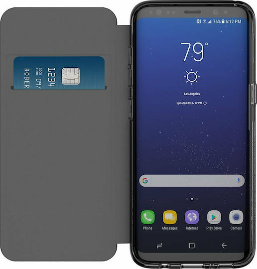 Incipio Back Cover Silicon Negru (Galaxy S8+)