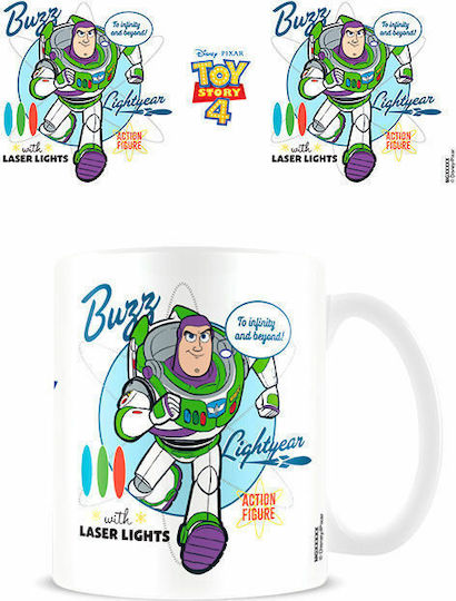 GB eye Disney Pixar - Toy Story 4 Buzz Lightyear to Infinity and Beyond Κούπα Κεραμική Λευκή 315ml