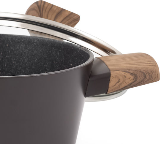 Luigi Ferrero Brugge Shallow Pot Made of Aluminum 4.3L / 24cm