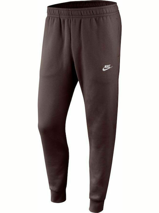 Sportswear Sweatpants with Elastic Burgundy