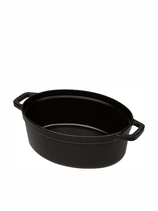 Staub Oval Cocotte Dutch Oven Oval Cast Iron 29x29cm 1pcs