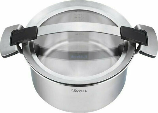 Woll Concept Pro Tiefer Edelstahl-Topf 3.5Es / 20cm