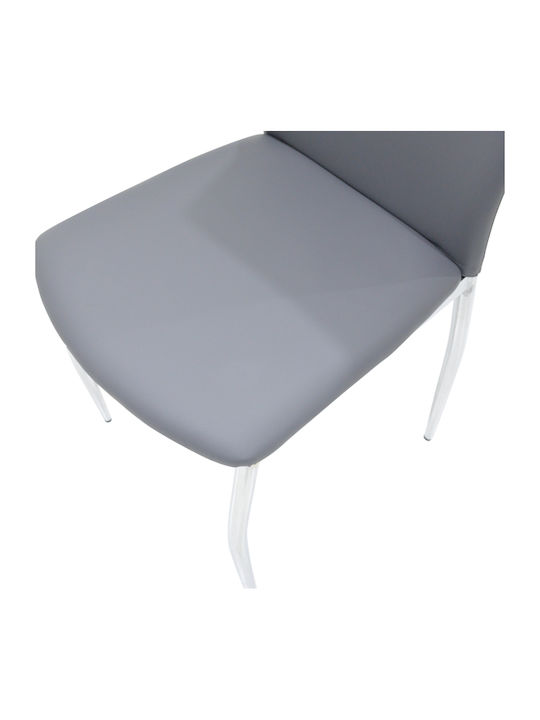 Jella Scaune Sala de mese Gri 1buc 41x46x100buc