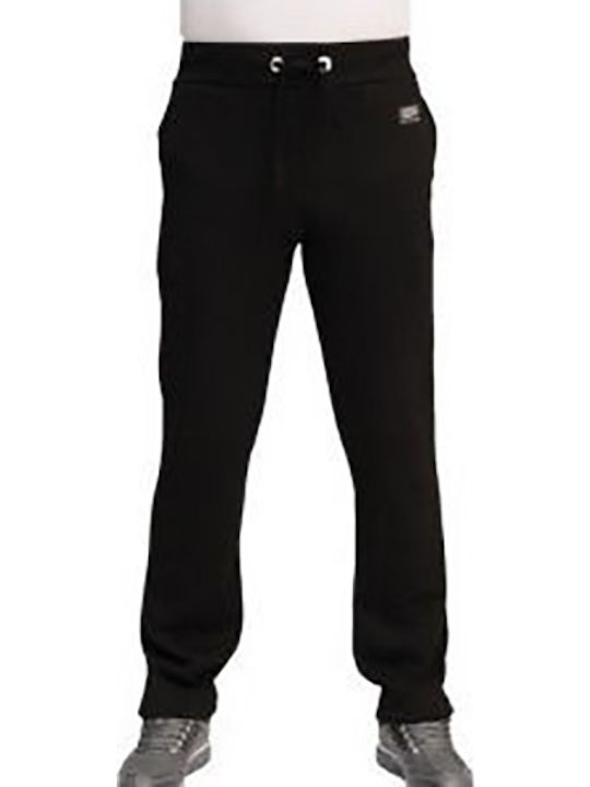 Olympic Challenger Sweatpants without Elastic Black