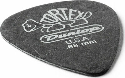 Dunlop Picks Tortex Pitch Black Standard Dicke 0.88mm Verpackung 1Stück