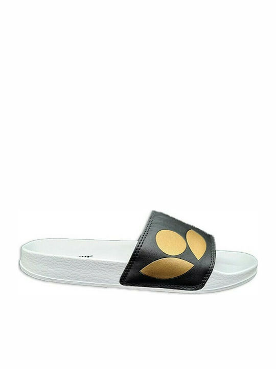 Mitsuko Women's Slides White/Black