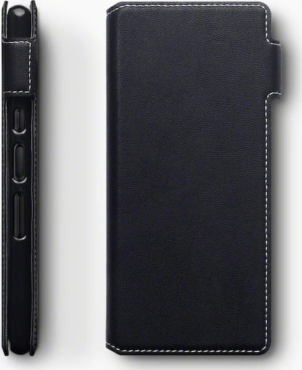 Terrapin Low Profile Book Δερματίνης Μαύρο (Xperia 10)