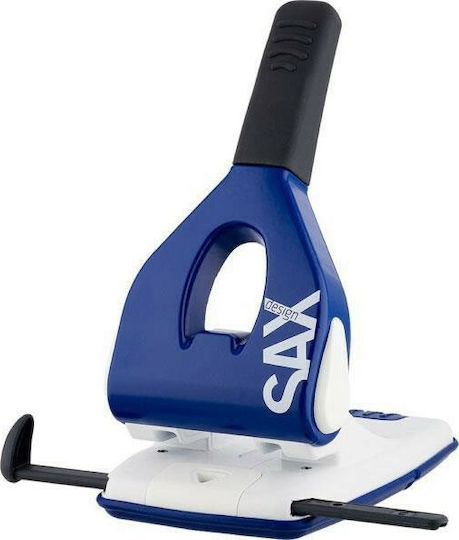 Sax 618 Paper 2-Hole Puncher with Guide for 65 Sheets