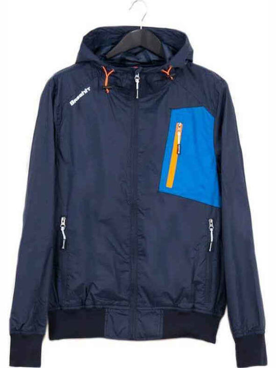 Basehit SM1623 Jacket Bomber Navy / Blue