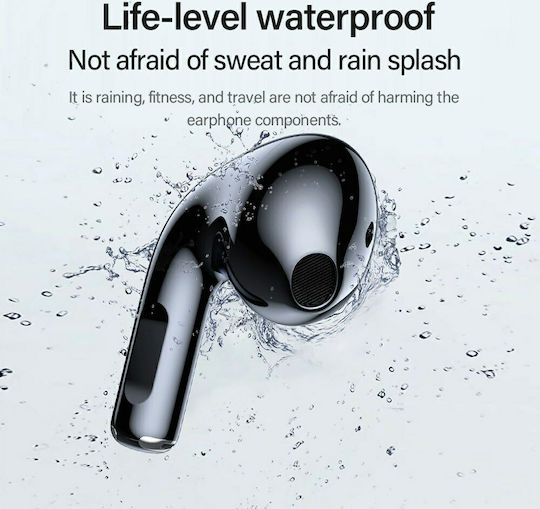 Lenovo LivePods LP40 Earbud Bluetooth хендсфри Слушалки с Устойчивост на Пот и Кутийка за Зареждане Черен