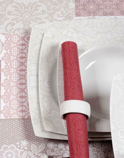 Cryspo Trio Marsala Gri Porțelan Set de Vase 55.289.30 72buc