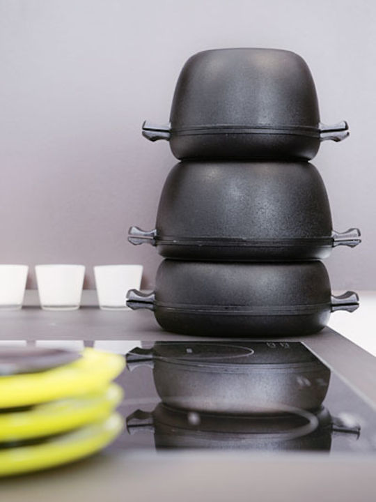 Skeppshult Cast Iron Pots Set Black 2 Pieces