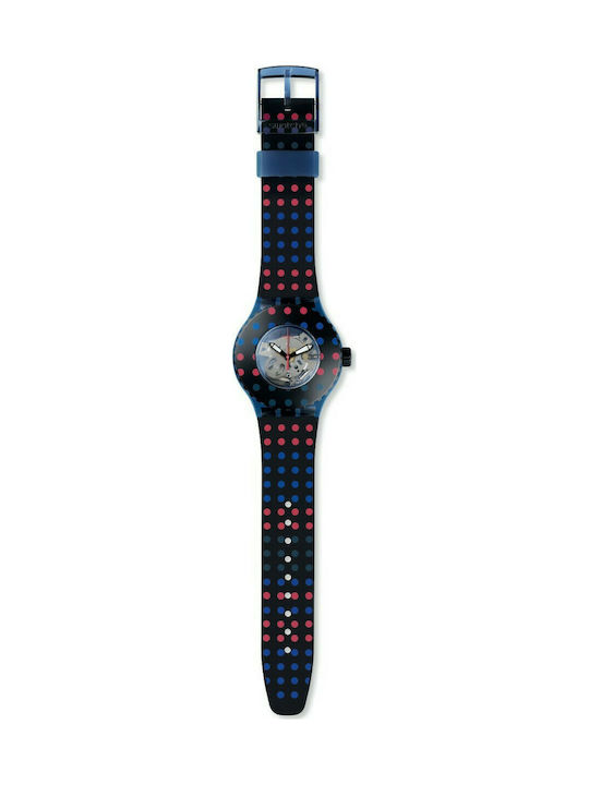 Swatch Watch with Battery Mechanism