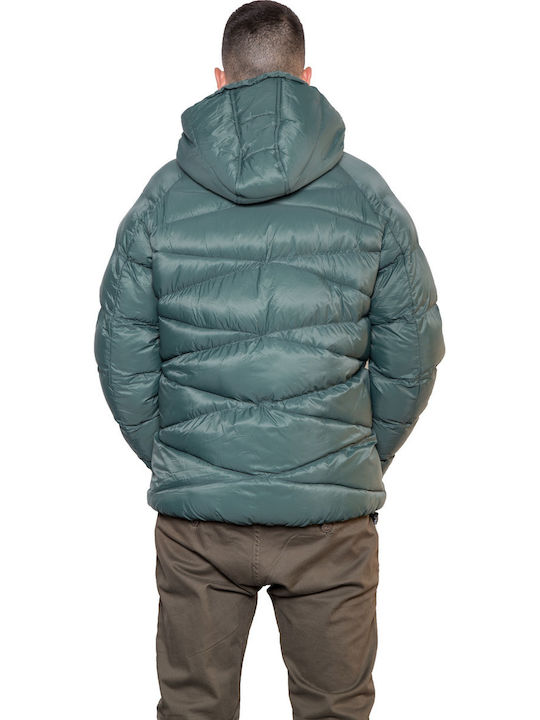 Splendid Men's Puffer Jacket Green