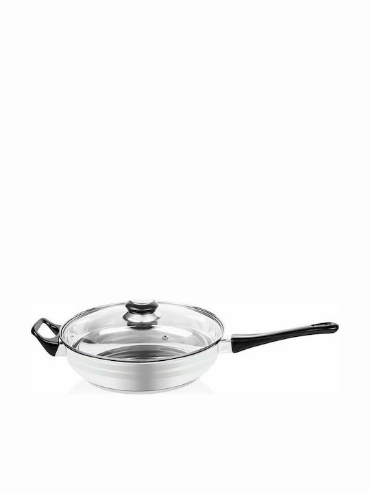 Zilan Set De Vase De Gătit Din Oțel Inoxidabil Argintiu 5 Piese