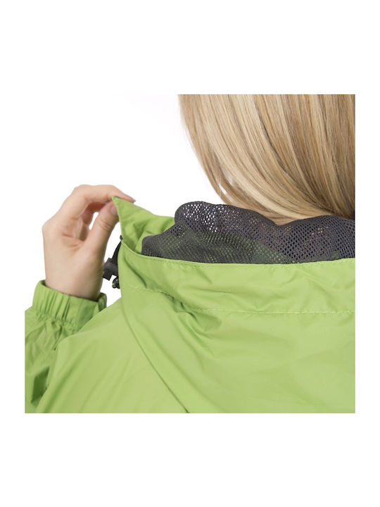 Qikpac Packaway Leaf Jacke Wasserdicht und Winddicht Grün