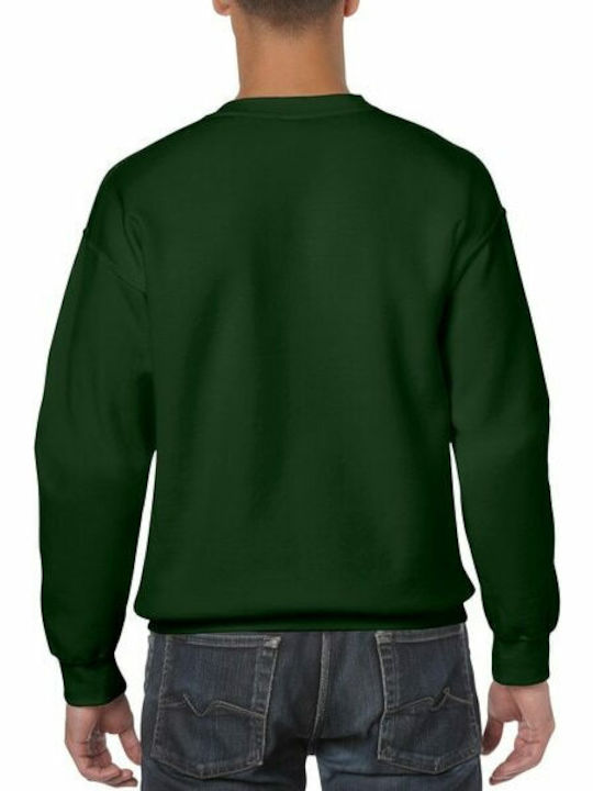 Gildan 18000 Men's Long Sleeve Promotional Sweatshirt Forest Green