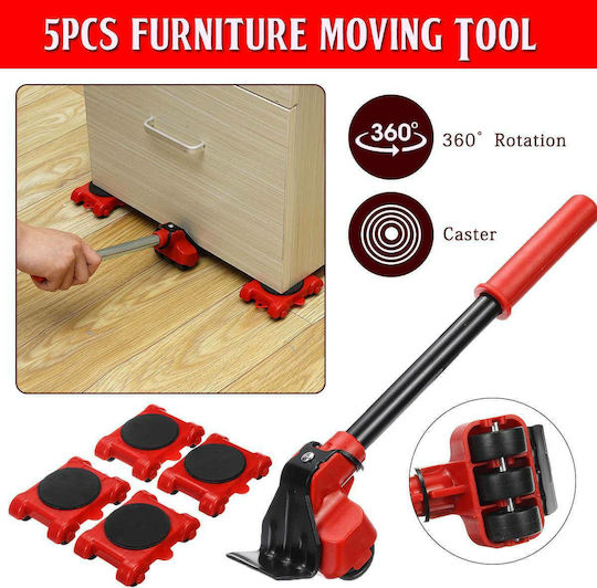 Factory Möbelaufzug for Load Weight up to 150kg in Rot Color