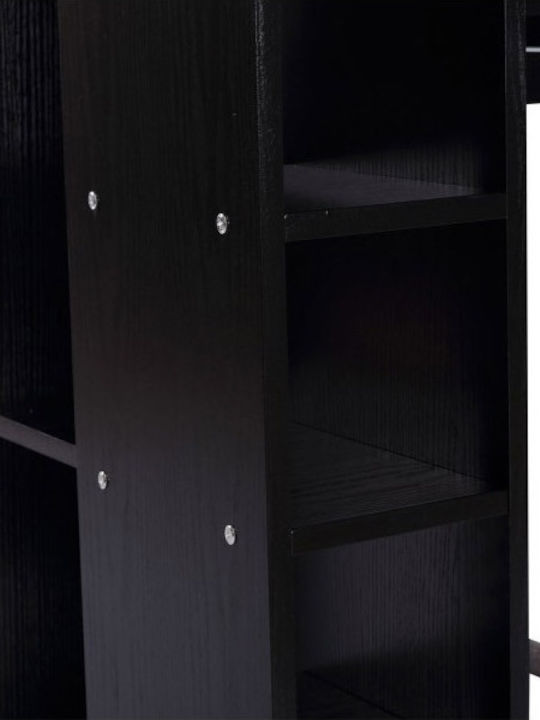 Computer Office Wooden Black 152x60x88cm