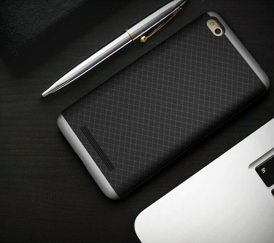 iPaky Bumblebee Neo Hybrid Back Cover Πλαστικό Γκρι (Redmi 4a)