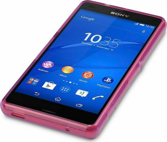 Terrapin Back Cover Σιλικόνης Μωβ (Xperia Z3 Compact)