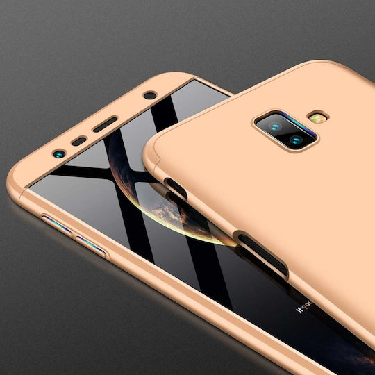 360 Full Cover Plastic Auriu (Galaxy J6+)