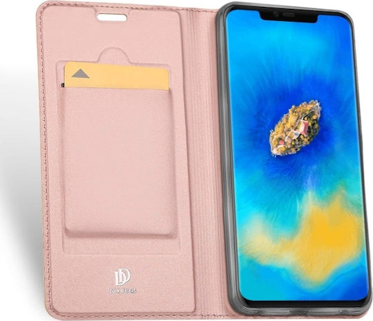 Dux Ducis Skin Pro Книга Изкуствена кожа Розово злато (Huawei Mate 20 Pro)