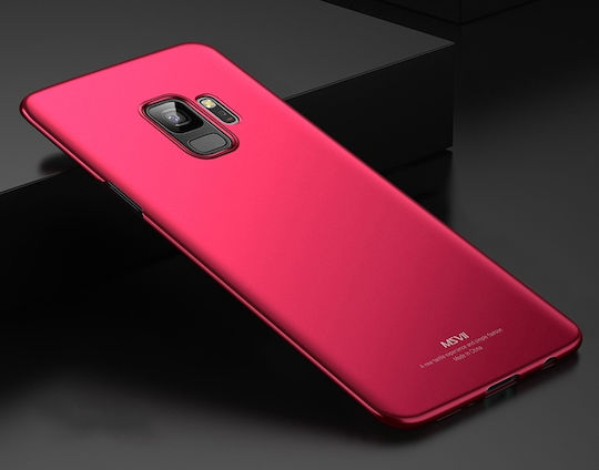 MSVII Ultra Thin Back Cover Plastic Roșu (Galaxy S9)