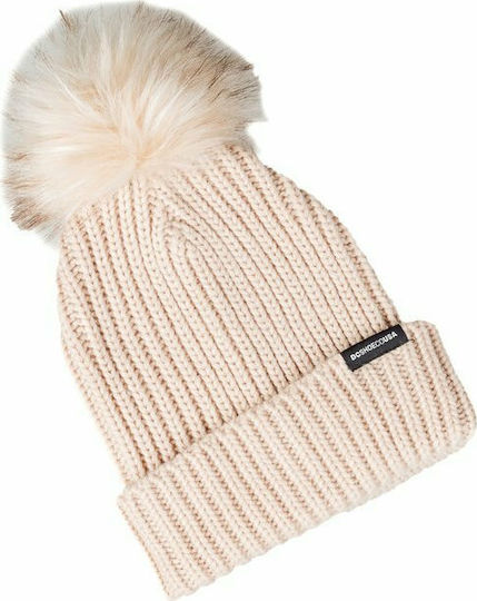 Splendid Γυναικείος Pom Pom Beanie Σκούφος σε Μπεζ χρώμα