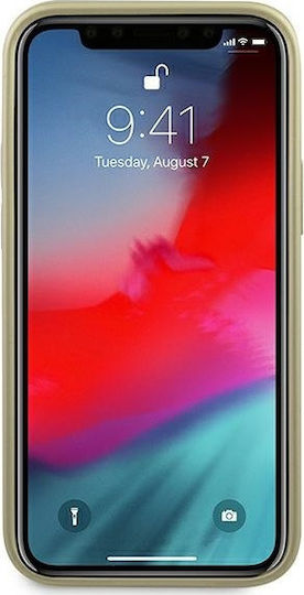 Guess Iridescent Back Cover Πλαστικό Χρυσό (iPhone 12 mini)