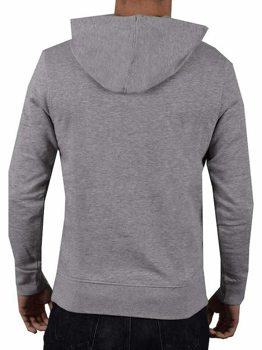 Jack & Jones 12146143 Men's Sweatshirt with Hood Gray 12146143