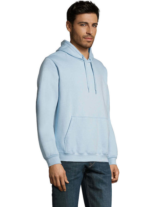 Sol's Snake Men's Long Sleeve Promotional Sweatshirt Sky Blue