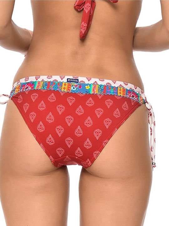 Banana Moon Joa Clarita Bikini Slip Μπορντό