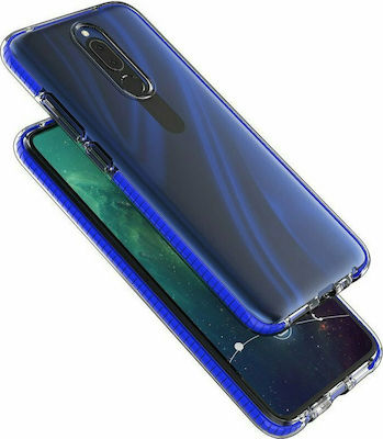 Hurtel Spring Back Cover Σιλικόνης Dark Blue (Huawei Mate 20 Lite)