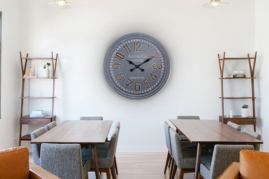 Oriana Ferelli Antikes Wanduhr Metallisch Gray Ø63cm Oriana Ferelli Antikes Wanduhr Metallisch Gray Ø63cm