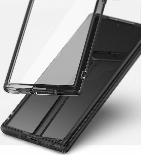Ringke Fusion Back Cover Σιλικόνης Μαύρο (Galaxy Note 10)