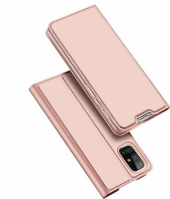 Dux Ducis Skin Pro Buchen Sie Synthetisches Leder Rose Gold (Galaxy M31s) 72968