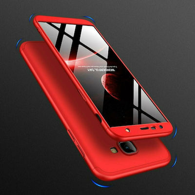 Plastic 360 Full Cover Red (Galaxy J4+)